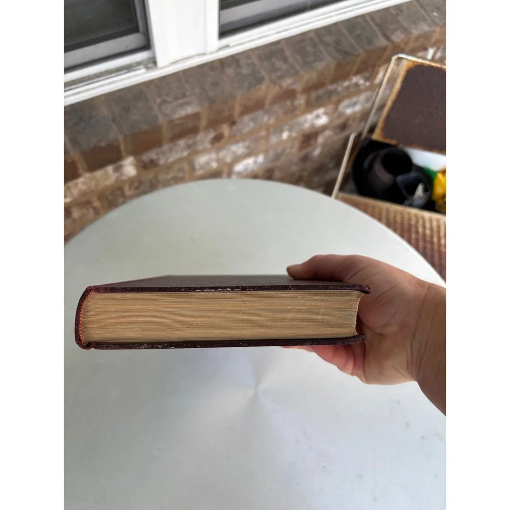 Florida Cruise Norman Alan Hill Vintage Hardcover Burgundy George W. King Book